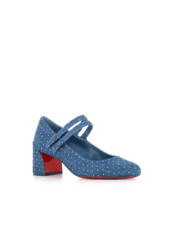 Décolletè Miss Jane Plum Strass 55