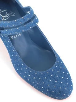 Décolletè Miss Jane Plum Strass 55